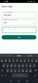 IrCode Finder Universal Remote