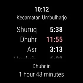 Prayer Times and Qibla