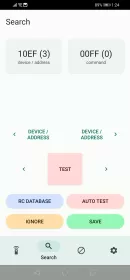IrCode Finder Universal Remote