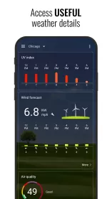 3D Flip Clock & Weather