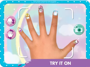 Hello Kitty Nail Salon
