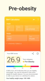 BMI Calculator Body Mass Index