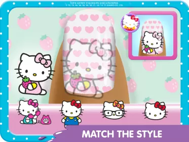 Hello Kitty Nail Salon