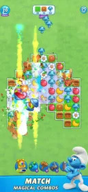 Smurfs Magic Match