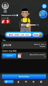 Music Wars: Rockstar & Rap Sim