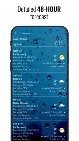 3D Flip Clock & Weather