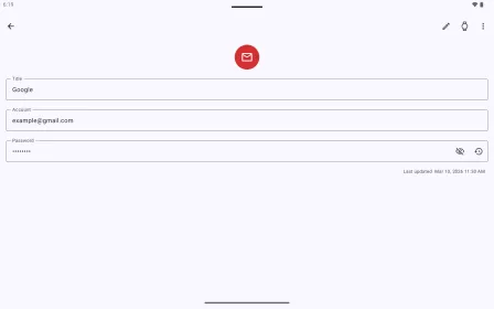 My Passwords Manager