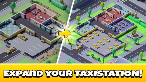 Idle Taxi Tycoon