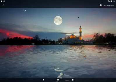 Moon Over Water Live Wallpaper