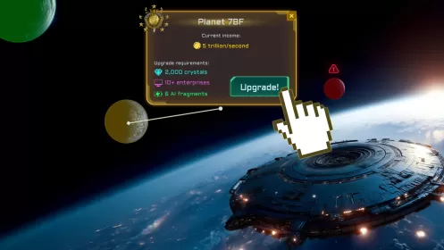 Idle Space Business Tycoon