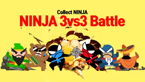 Jumping Ninja Battle 2 Player