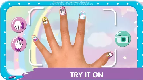 Hello Kitty Nail Salon