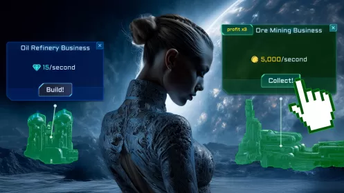 Idle Space Business Tycoon