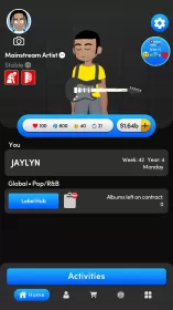 Music Wars: Rockstar & Rap Sim