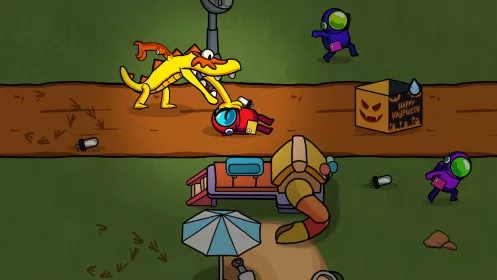 Survivor In Rainbow Monster