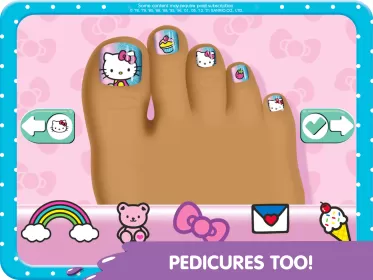 Hello Kitty Nail Salon