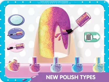 Hello Kitty Nail Salon