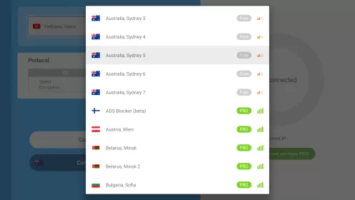 VPN servers in Russia