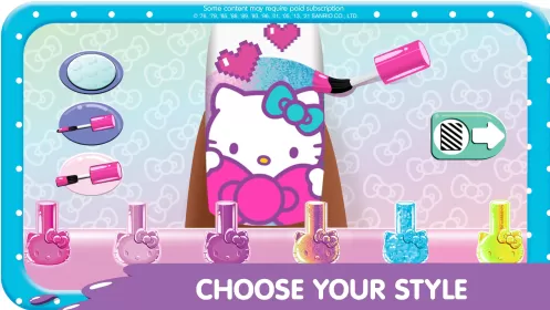 Hello Kitty Nail Salon