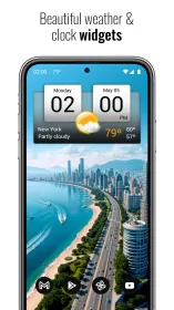 Digital Clock & World Weather