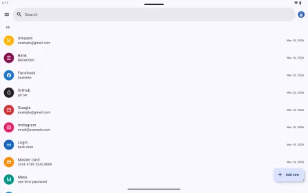 My Passwords Manager