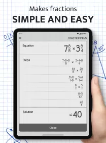 Fraction Calculator Plus